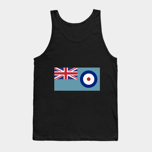 Royal Air Force Ensign Tank Top by Wickedcartoons